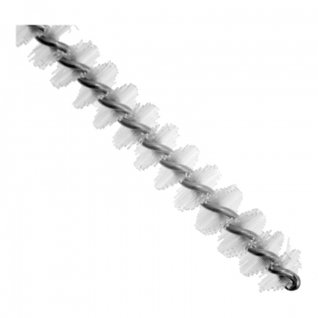 Schlauchbürste (Ø 7mm / L=400mm), flexibler Draht mit Öse