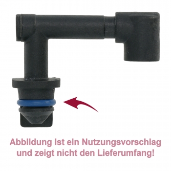 PREMIUM Dichtung / O-Ring für Dampfdüse der Saeco / Philips / Gaggia Kaffeevollautomaten