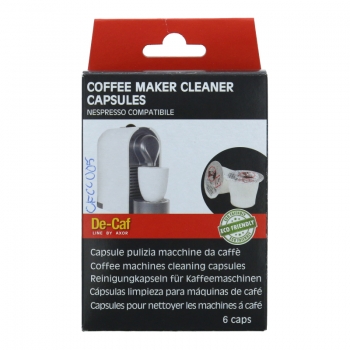 Reinigunggskapseln (6 Stück) für alle Nespresso Kaffeemaschinen