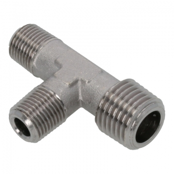 Fluid-Anschluss T-Form (1/4" / 2x1/8"M) für Quickmill Espressomaschinen