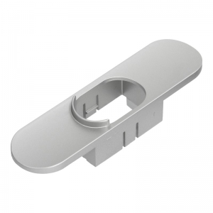 Sichtschutzblende (Silber) für Kupplung Milchaufschäumer - Siemens TE706501DE - EQ.7 Plus