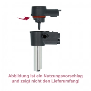 Dichtung / O-Ring für Milchaufschäumer Verschluss Kappe von Siemens EQ / Bosch Vero / Neff / Gaggenau Kaffeevollautomaten