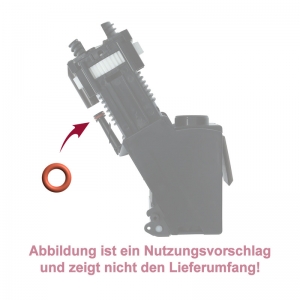 Dichtung / O-Ring für den Andockstutzen der Vakuumdüse - Jura ENA 8