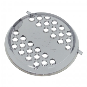 Pulverfachdeckel (Transparent / Getönt) - Saeco &amp; Philips SM7786/00 - Xelis Edelstahl Anthrazit