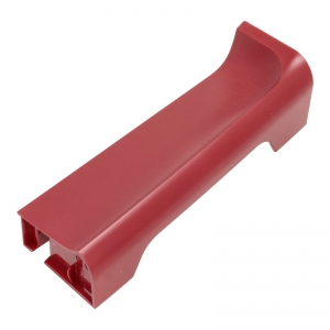 Blende (Rot gebürstet) für Wassertank - Saeco &amp; Philips EP2224/10 - 2200 Series Kaschmirgrau