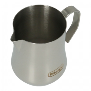 DeLongi Milchkanne (Edelstahl / 350ml) - Accessoires &amp; Zubehör Kaffee- &amp; Milch-Kanne