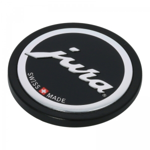 Emblem / Button &quot;Jura&quot; (41,7mm) für Gehäuserückwand - Jura Z5 Impressa