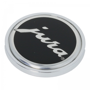 Emblem / Button &quot;Jura&quot; (43mm) für Gehäuserückwand - Jura XJ5 Impressa