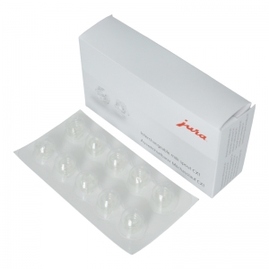 Auswechselbarer Milchauslauf (10er-Set) zu Feinschaumdüse für Jura A- / F- / ENA Micro-Serie Kaffeevolllautomaten