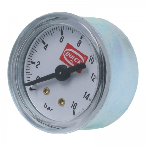Manometer (Pumpe 0-16 bar / Weiß / Original) - Quickmill 3245 EVO 70