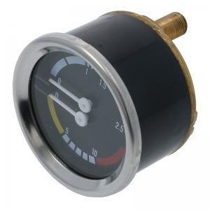 Manometer (Pumpe &amp; Kessel / Schwarz / Alternative) - Quickmill 0995 Vetrano (NEW)
