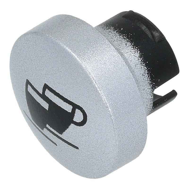 Jura Ersatzteile für Kaffeevollautomaten Taste 2x Espresso in Silber